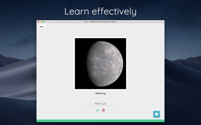 PAL Flashcards (โปรแกรม PAL Flashcards สร้างบัตรคำศัพท์ เรียนรู้สิ่งใหม่ๆ บน Mac) : 