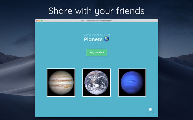 PAL Flashcards (โปรแกรม PAL Flashcards สร้างบัตรคำศัพท์ เรียนรู้สิ่งใหม่ๆ บน Mac) : 