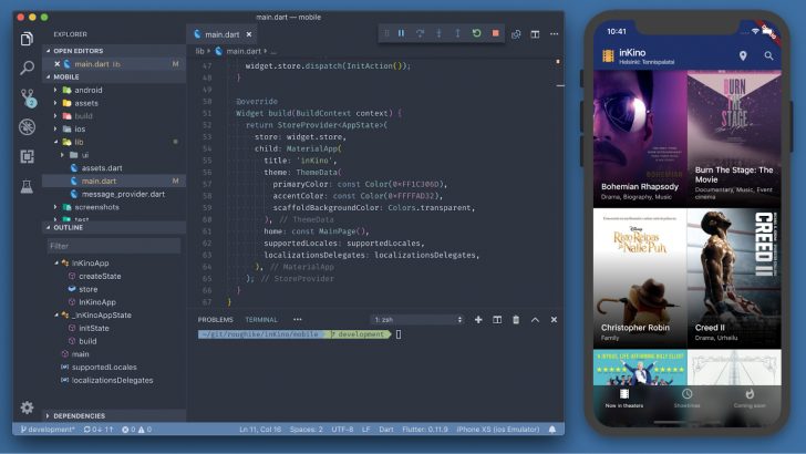 โปรแกรมเขียนโค้ด สร้างแอปพลิเคชันมือถือ จาก Google ใช้ฟรี Flutter