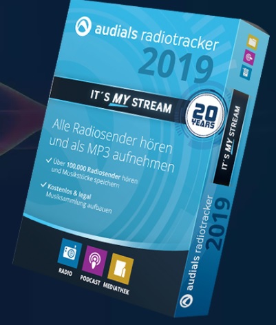 Audials Radiotracker (โปรแกรม Radiotracker อัดเสียงสตรีม วิทยุอินเทอร์เน็ต) : 