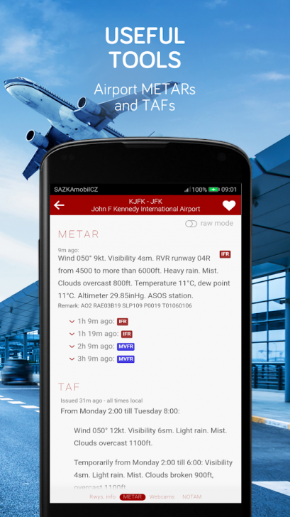 App พยากรณ์อากาศ ติอตามพายุ Windy