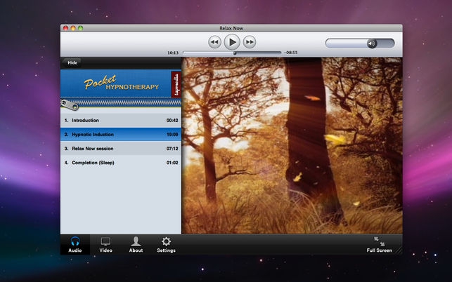 Relax Now (โปรแกรม Relax Now พักเลย ฟังบรรยายบำบัด คลายเครียด บน Mac) : Relax Now (โปรแกรม Relax Now พักเลย ฟังบรรยายบำบัด คลายเครียด บน Mac) :