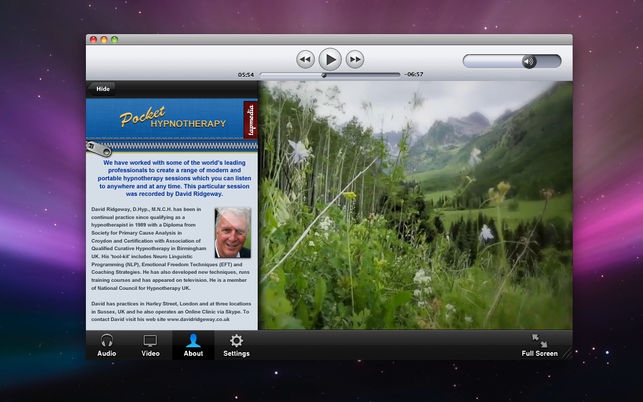 Relax Now (โปรแกรม Relax Now พักเลย ฟังบรรยายบำบัด คลายเครียด บน Mac) : 