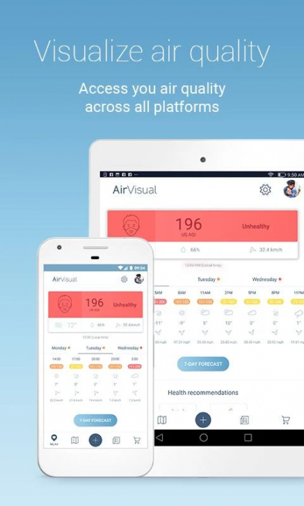 App ตรวจสอบมลภาวะอากาศ Air Quality