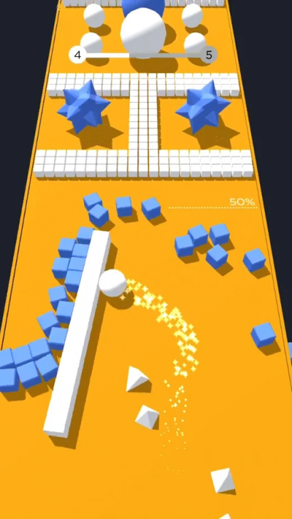 App เกมส์กลิ้งลูกบอล ฝึกสมอง ฝึกไหวพริบ Color Bump 3D