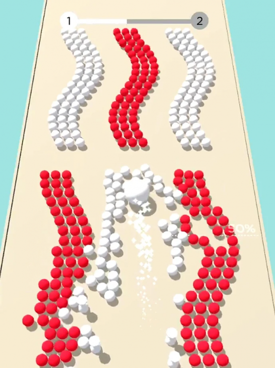 App เกมส์กลิ้งลูกบอล ฝึกสมอง ฝึกไหวพริบ Color Bump 3D