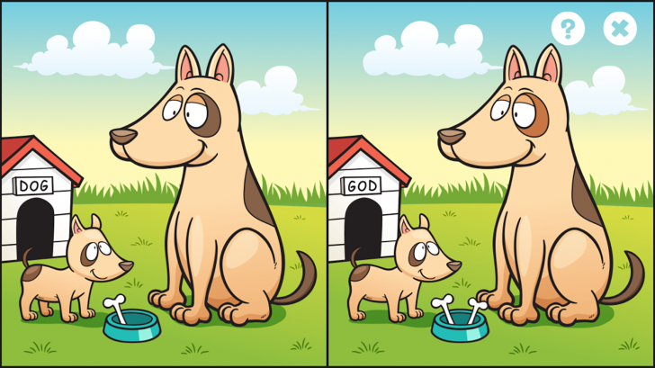 App เกมส์จับผิดภาพสัตว์โลกน่ารัก Spot it