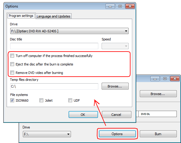 โปรแกรมไรท์แผ่นดีวีดี Free DVD Video Burner โปรแกรมไรท์แผ่นดีวีดี Free DVD Video Burner