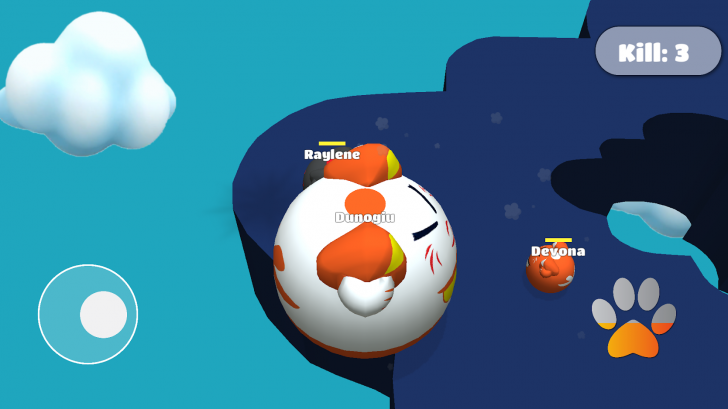 App เกมส์แมวน้อยจอมบัมพ์ Meow.io