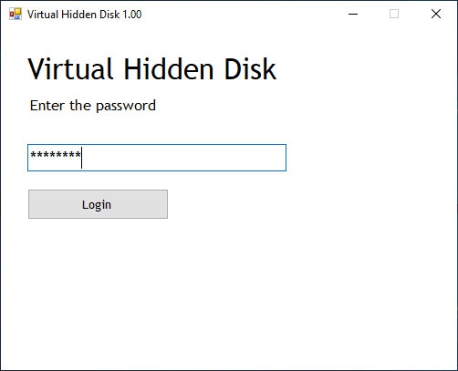 โปรแกรมซ่อนไดรฟ์ Ertons Virtual Hidden Disk โปรแกรมซ่อนไดรฟ์ Ertons Virtual Hidden Disk