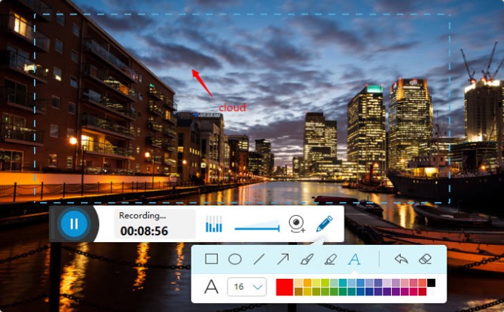  โปรแกรมอัดวิดีโอหน้าจอออนไลน์ Free Online Screen Recorder