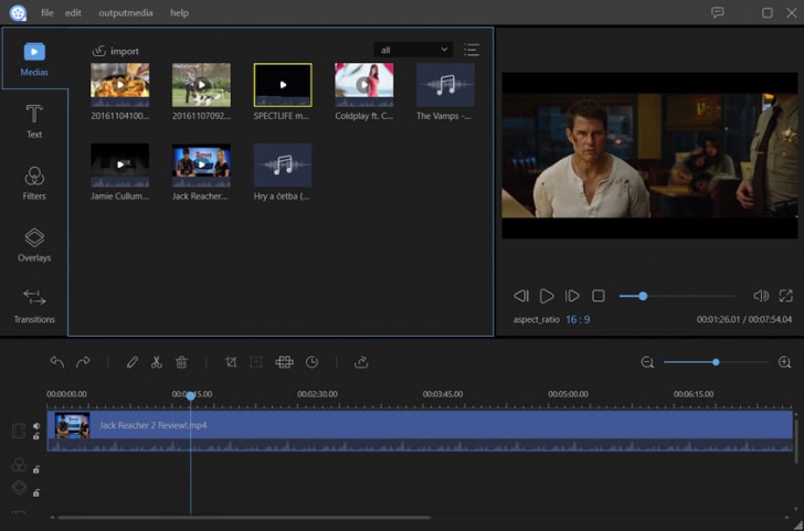 ApowerEdit (โปรแกรม ApowerEdit ตัดต่อวิดีโอ สำหรับมือใหม่ ใช้ฟรี) : 