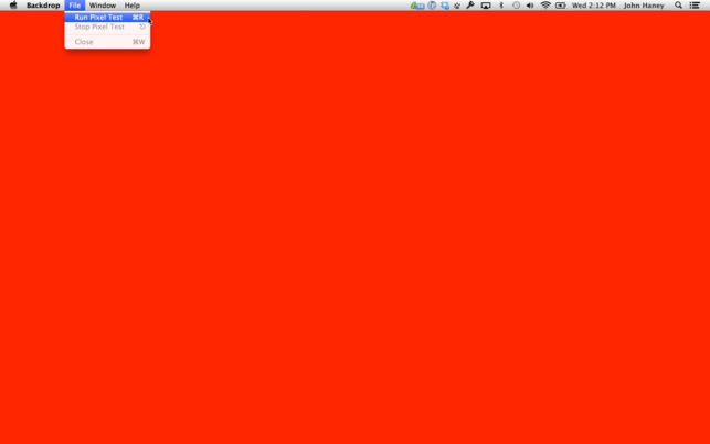 Backdrop (โปรแกรม Backdrop คลุมหน้าจอฉากหลัง ด้วยสีและรูปภาพ บน Mac) : 
