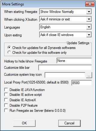 โปรแกรมใช้อินเตอร์เน็ตไม่ระบุตัวตน Freegate โปรแกรมใช้อินเตอร์เน็ตไม่ระบุตัวตน Freegate