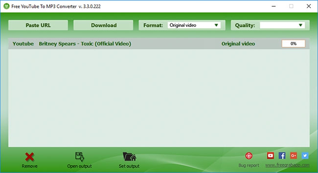 โปรแกรมโหลดเสียง Free YouTube To MP3 Converter โปรแกรมโหลดเสียง Free YouTube To MP3 Converter