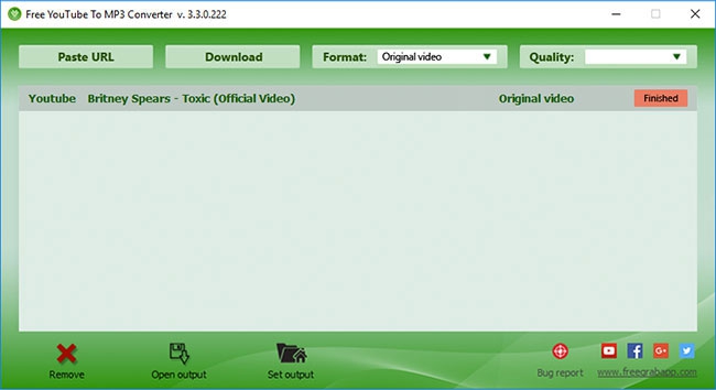 โปรแกรมโหลดเสียง Free YouTube To MP3 Converter โปรแกรมโหลดเสียง Free YouTube To MP3 Converter