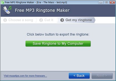 โปรแกรมตัดทำริงโทน Free MP3 Ringtone Maker โปรแกรมตัดทำริงโทน Free MP3 Ringtone Maker