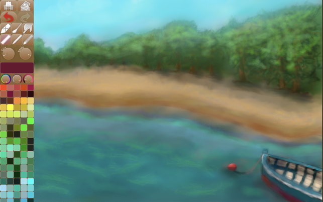 โปรแกรมวาดภาพระบายสีพาสเทล iPastels