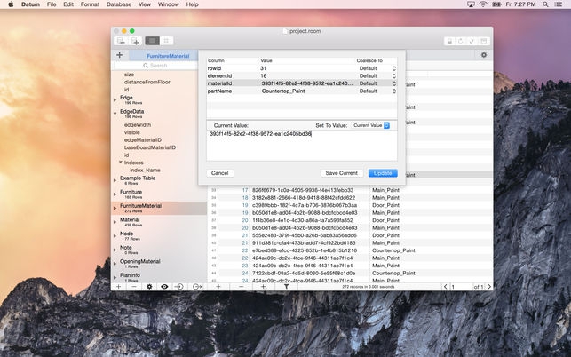 Datum (โปรแกรม Datum เช็คและแก้ไขฐานข้อมูล Database สำหรับ SQLite บน Mac) : 