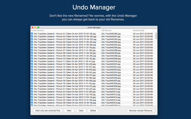 Bright Renamer (โปรแกรม Bright Renamer ตั้งชื่อใหม่ เปลี่ยนชื่อไฟล์ บน Mac) : 