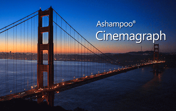 โปรแกรมแต่งรูปให้เคลื่อนไหว Ashampoo Cinemagraph โปรแกรมแต่งรูปให้เคลื่อนไหว Ashampoo Cinemagraph