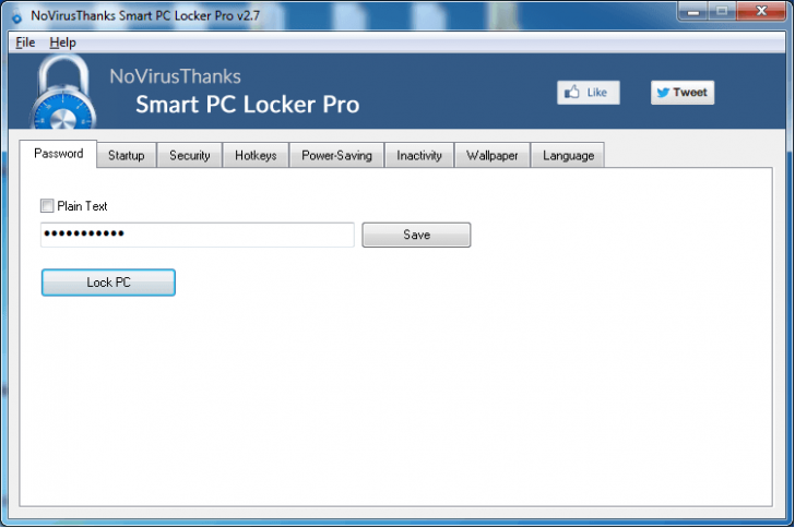 โปรแกรมล็อกคอมฯ Smart PC Locker Pro