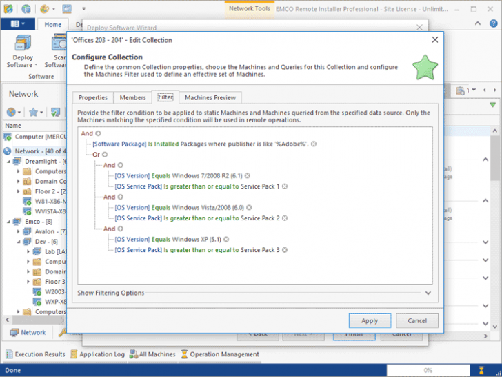 โปรแกรมรีโมทหน้าจอ EMCO Remote Installer