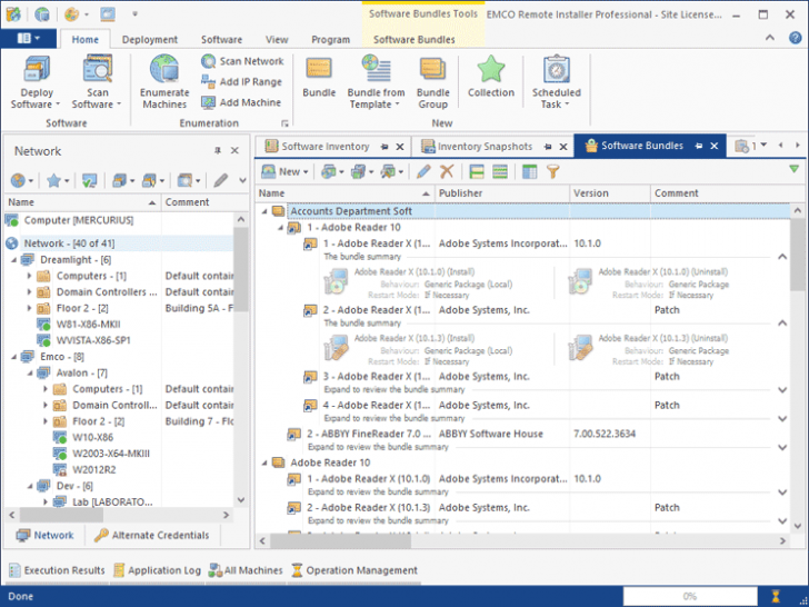 โปรแกรมรีโมทหน้าจอ EMCO Remote Installer