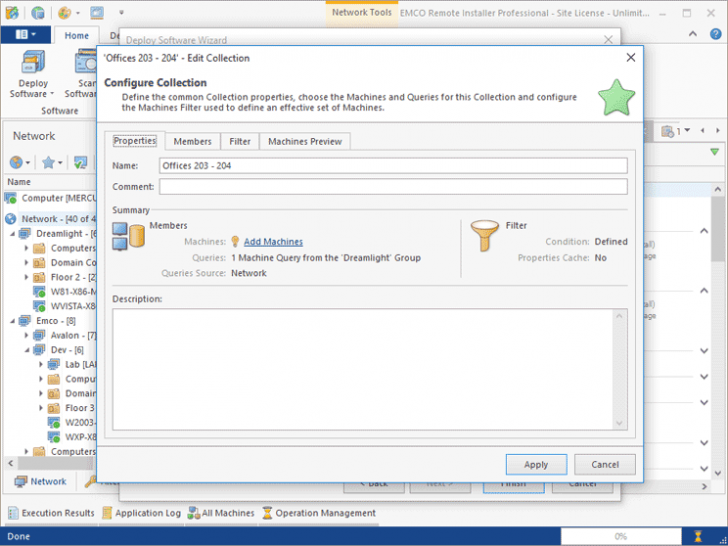 EMCO Remote Installer Free (โปรแกรมควบคุมคอมพิวเตอร์ระยะไกล) : 