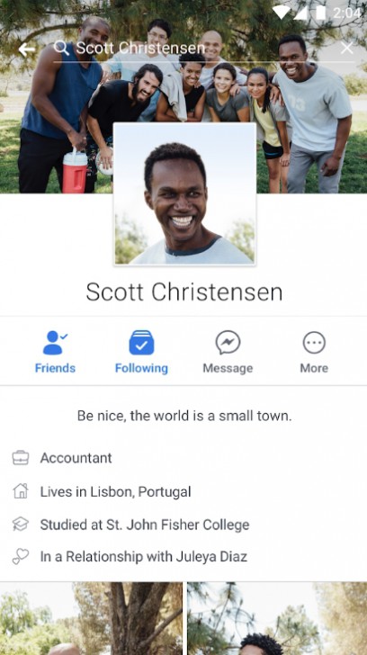 ดาวน์โหลดแอป Facebook