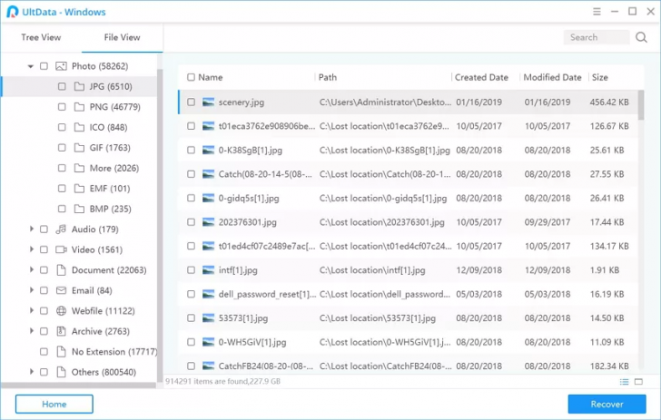 UltData Windows Data Recovery (โปรแกรม UltData Windows Data Recovery กู้ข้อมูลบน PC) : 