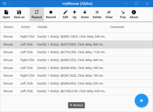 โปรแกรมคลิกเมาส์ คลิกรัวๆ AutoClicker โปรแกรมคลิกเมาส์ คลิกรัวๆ AutoClicker
