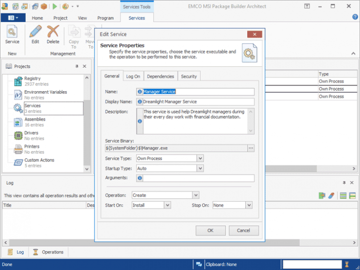 EMCO MSI Package Builder (โปรแกรมสร้างไฟล์ติดตั้ง MSI) : 