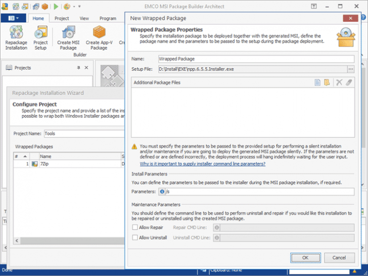 EMCO MSI Package Builder (โปรแกรมสร้างไฟล์ติดตั้ง MSI) : 