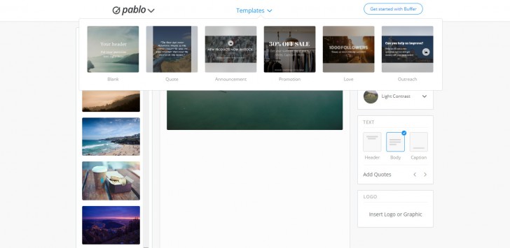 Pablo (โปรแกรม Pablo สร้างรูปคำคมจากเน็ตแบบง่ายๆ ไม่ต้องติดตั้ง) : 