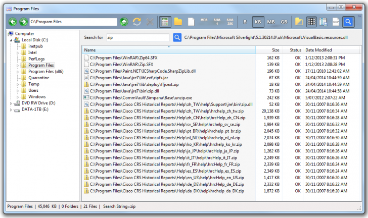 Folder Size Explorer (โปรแกรม Folder Size Explorer เช็คขนาดไฟล์และโฟลเดอร์ ฟรี) : 