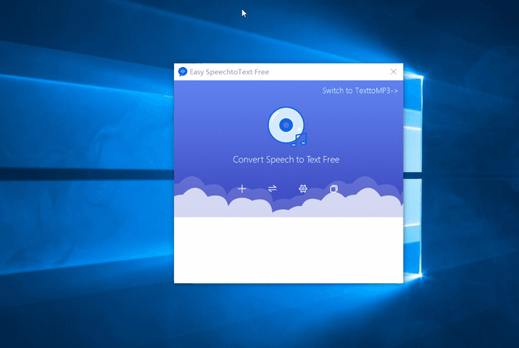 โปรแกรมแปลงไฟล์เสียงเป็นข้อความ Easy Speech2Text