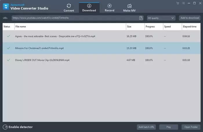โปรแกรมแปลงไฟล์วิดีโอ Video Converter Studio