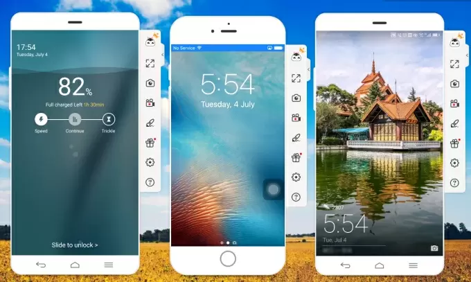 โปรแกรมแชร์จอมือถือเข้าคอม ApowerMirror