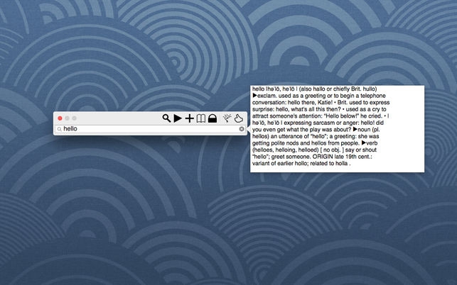 OE WordBook (โปรแกรม OE WordBook สร้างพจนานุกรม บันทึกคำศัพท์ส่วนตัว บน Mac) : 