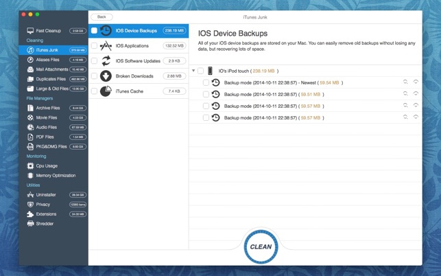 OS Cleaner (โปรแกรม OS Cleaner ทำความสะอาดเครื่อง ลบไฟล์ขยะ บน Mac) : 