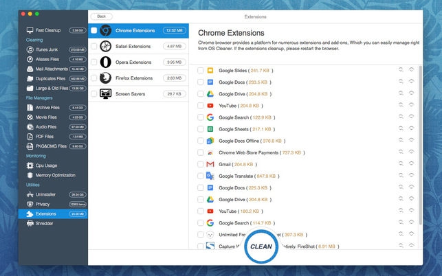 OS Cleaner (โปรแกรม OS Cleaner ทำความสะอาดเครื่อง ลบไฟล์ขยะ บน Mac) : 