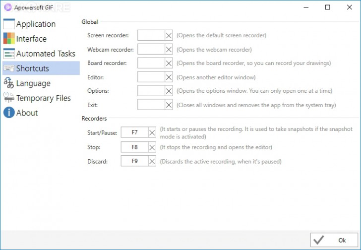 โปรแกรมทำภาพเคลื่อนไหว Apower GIF Maker