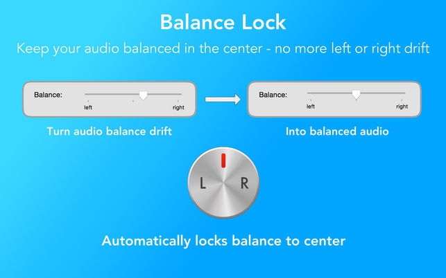 โปรแกรมปรับเสียงลำโพงให้เท่ากัน Balance Lock โปรแกรมปรับเสียงลำโพงให้เท่ากัน Balance Lock
