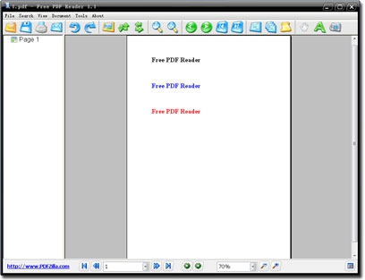 โปรแกรมอ่านเอกสาร Free PDF Reader โปรแกรมอ่านเอกสาร Free PDF Reader