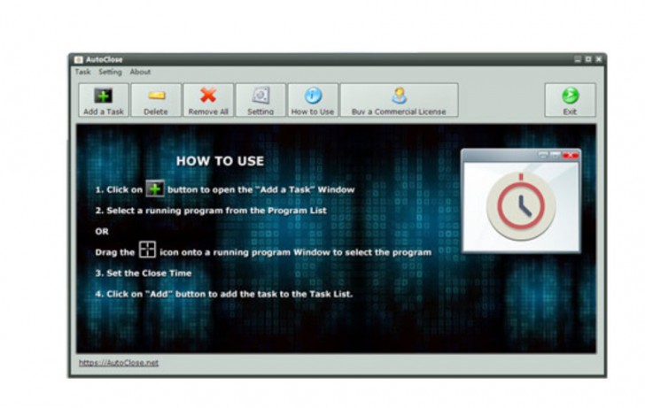 โปรแกรมตั้งเวลาปิดโปรแกรม AutoClose โปรแกรมตั้งเวลาปิดโปรแกรม AutoClose