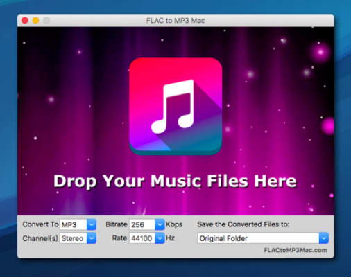 โปรแกรมแปลงไฟล์ FLAC To MP3 Mac โปรแกรมแปลงไฟล์ FLAC To MP3 Mac