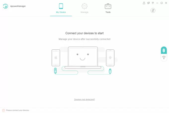 Apowersoft Phone Manager (จัดการข้อมูลมือถือ Android และ มือถือ iOS) : 