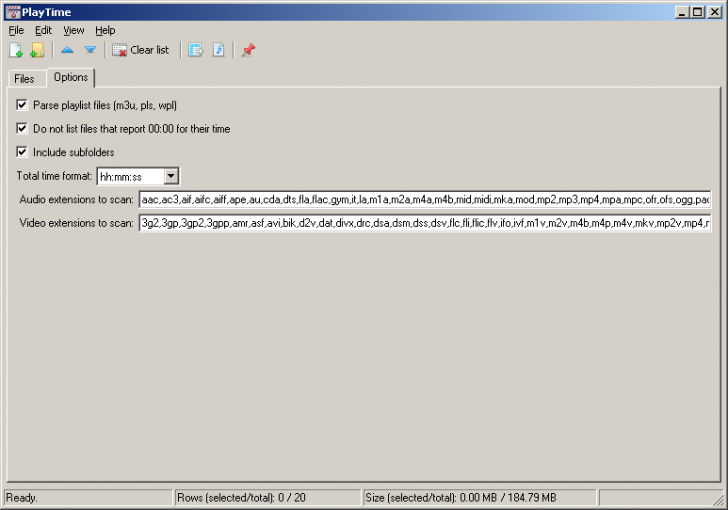โปรแกรม รวมและเล่นไฟล์มัลติมีเดีย PlayTime
