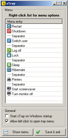 โปรแกรมสร้างปุ่มลัด sTray โปรแกรมสร้างปุ่มลัด sTray